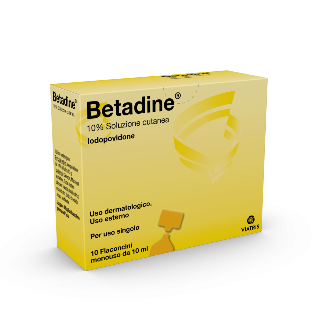 Betadine 10% Soluzione Cutanea Iodopovidone