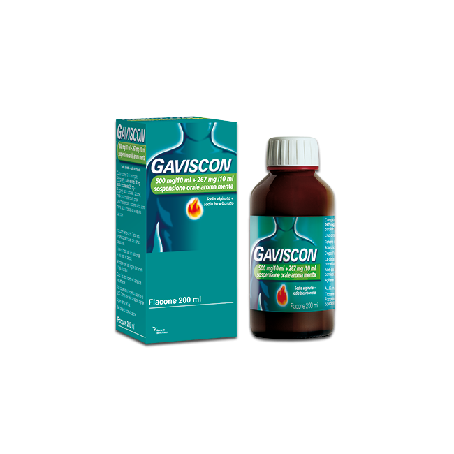 Reckitt Benckiser Gaviscon 500 Mg/10 Ml + 267 Mg/10 Ml Sospensione Orale Gaviscon 500 Mg/10 Ml + 267 Mg/10 Ml Sospensione Orale Reckitt Benckiser Gaviscon 500 Mg/10 Ml + 267 Mg/10 Ml Sospensione Orale Gaviscon 500 Mg/10 Ml + 267 Mg/10 Ml Sospensione Orale