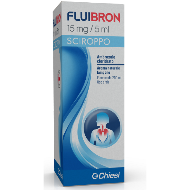 Chiesi Farmaceutici Fluibron 15 Mg/5 Ml Sciroppo Fluibron Adulti 30 Mg Granulato Per Sospensione Orale Ambroxolo Cloridrato Chiesi Farmaceutici Fluibron 15 Mg/5 Ml Sciroppo Fluibron Adulti 30 Mg Granulato Per Sospensione Orale Ambroxolo Cloridrato