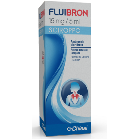 Chiesi Farmaceutici Fluibron 15 Mg/5 Ml Sciroppo Fluibron Adulti 30 Mg Granulato Per Sospensione Orale Ambroxolo Cloridrato Chiesi Farmaceutici Fluibron 15 Mg/5 Ml Sciroppo Fluibron Adulti 30 Mg Granulato Per Sospensione Orale Ambroxolo Cloridrato