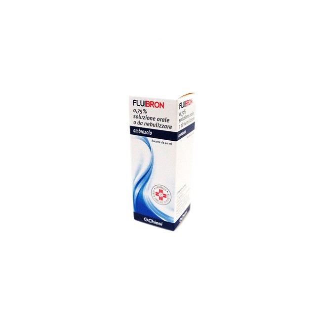 Chiesi Farmaceutici Fluibron 7,5 Mg/ Ml Soluzione Orale O Da Nebulizzare Ambroxolo Cloridrato Chiesi Farmaceutici Fluibron 7,5 Mg/ Ml Soluzione Orale O Da Nebulizzare Ambroxolo Cloridrato