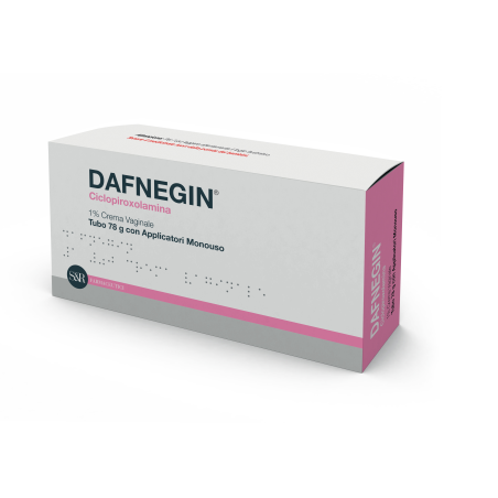 S&r Farmaceutici Dafnegin 1% Crema Vaginale Dafnegin 100 Mg Ovuli Vaginali Ciclopiroxolamina S&r Farmaceutici Dafnegin 1% Crema Vaginale Dafnegin 100 Mg Ovuli Vaginali Ciclopiroxolamina