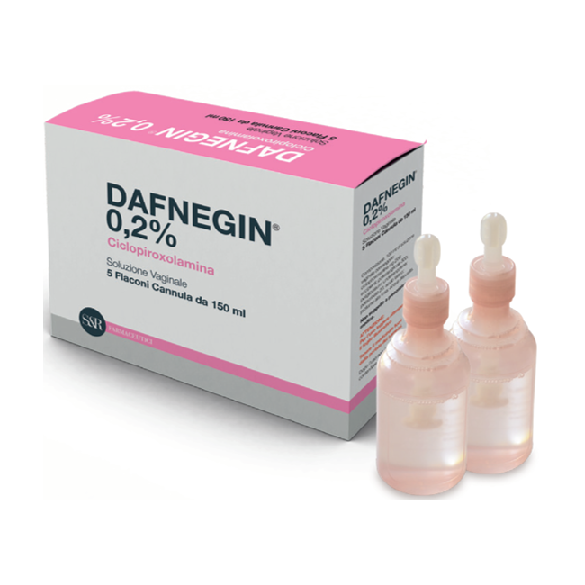 S&r Farmaceutici Dafnegin 0,2% Soluzione Vaginale Ciclopiroxolamina S&r Farmaceutici Dafnegin 0,2% Soluzione Vaginale Ciclopiroxolamina