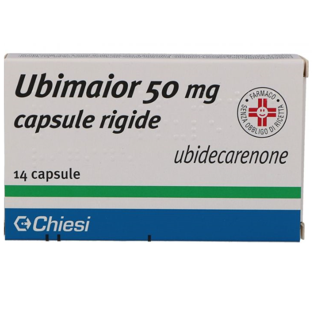 Chiesi Farmaceutici Ubimaior 50 Mg Capsule Rigide Ubidecarenone Chiesi Farmaceutici Ubimaior 50 Mg Capsule Rigide Ubidecarenone