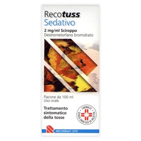 Recordati Recotuss Sedativo 2 Mg/ml Sciroppo Destrometorfano Bromidrato Recordati Recotuss Sedativo 2 Mg/ml Sciroppo Destrometorfano Bromidrato