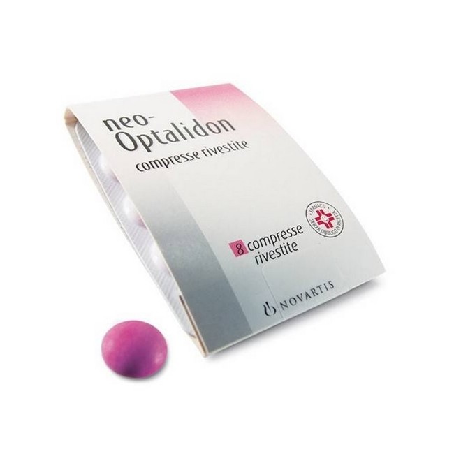 Perrigo Neo-optalidon 200 Mg+125 Mg+25 Mg Compresse Rivestite Paracetamolo+propifenazone+caffeina Perrigo Neo-optalidon 200 Mg+125 Mg+25 Mg Compresse Rivestite Paracetamolo+propifenazone+caffeina