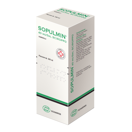 Scharper Sopulmin 40 Mg/5 Ml Sciroppo Sopulmin Adulti 300 Mg Granulato Per Soluzione Orale  Sobrerolo