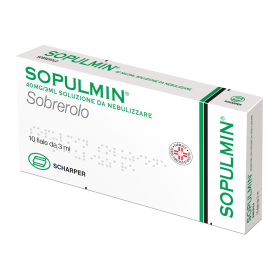 Scharper Sopulmin 40 Mg/3 Ml Soluzione Da Nebulizzare Sobrerolo