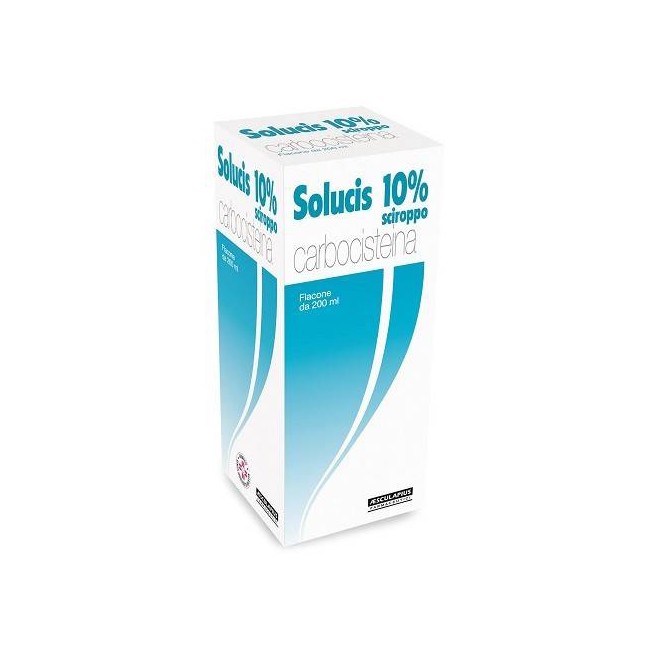 Aesculapius Solucis 50 Mg/ml Sciroppo Solucis 100 Mg/ml Sciroppo Carbocisteina Aesculapius Solucis 50 Mg/ml Sciroppo Solucis 100 Mg/ml Sciroppo Carbocisteina