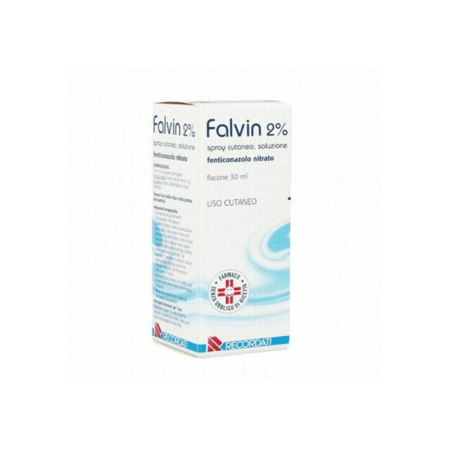 Recordati Falvin 20 Mg/g Crema Falvin 20 Mg/ml Spray Cutaneo, Soluzione Fenticonazolo Nitrato Recordati Falvin 20 Mg/g Crema Falvin 20 Mg/ml Spray Cutaneo, Soluzione Fenticonazolo Nitrato