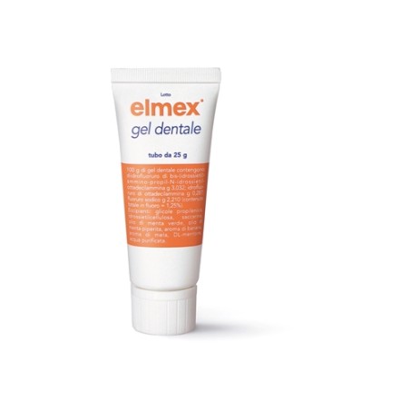 Colgate Elmex 30,32 Mg/g / 2,87 Mg/g / 22,1 Mg/g Gel Dentale Diidrofluoruro Di Bis--ammino-propil-n-idrossietil-ottadecila Colgate Elmex 30,32 Mg/g / 2,87 Mg/g / 22,1 Mg/g Gel Dentale Diidrofluoruro Di Bis--ammino-propil-n-idrossietil-ottadecila