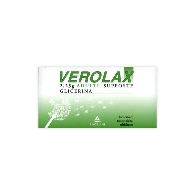 Angelini Verolax 2,25 G Adulti Supposte Glicerina Angelini Verolax 2,25 G Adulti Supposte Glicerina