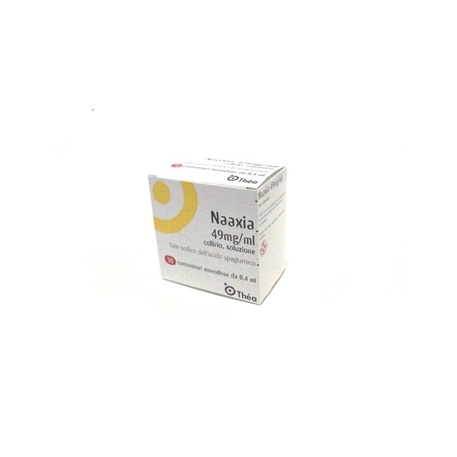 Théa Farma Naaxia 49 Mg/ml Collirio, Soluzione Théa Farma Naaxia 49 Mg/ml Collirio, Soluzione