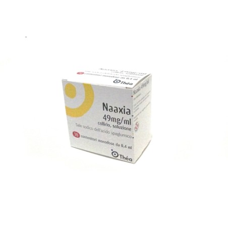 Théa Farma Naaxia 49 Mg/ml Collirio, Soluzione Théa Farma Naaxia 49 Mg/ml Collirio, Soluzione