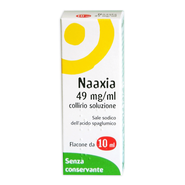 Théa Farma Naaxia 49 Mg/ml Collirio, Soluzione Théa Farma Naaxia 49 Mg/ml Collirio, Soluzione