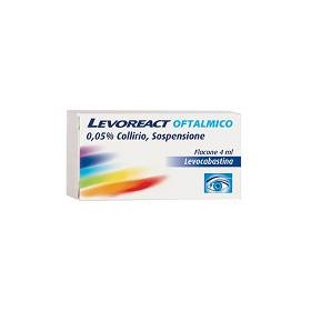 Levoreact Oftalmico 0,05 % Collirio, Sospensione Levocabastina Cloridrato