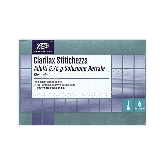 Almus Clarilax Stitichezza Adulti 6,75 G Soluzione Rettale Glicerolo Almus Clarilax Stitichezza Adulti 6,75 G Soluzione Rettale Glicerolo