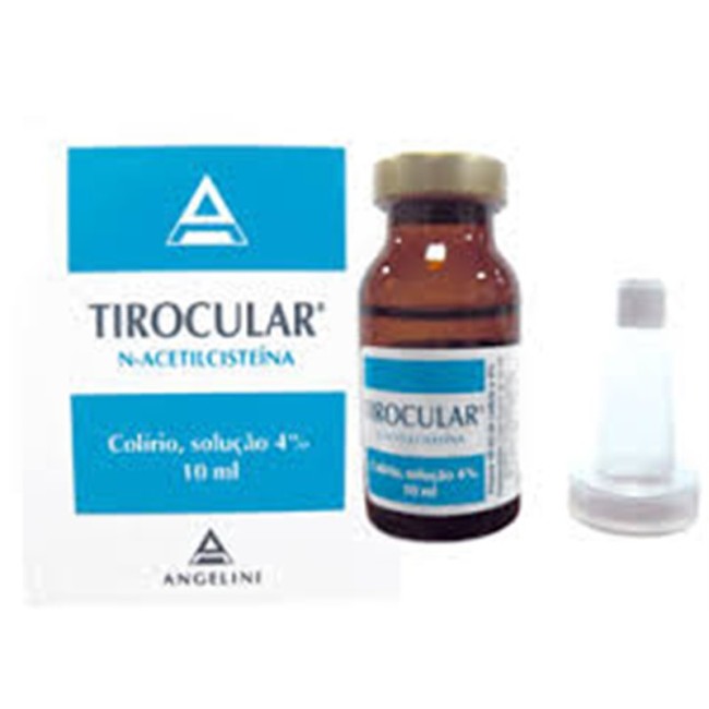 Omnivision Tirocular 4% Collirio, Soluzione Acetilcisteina Omnivision Tirocular 4% Collirio, Soluzione Acetilcisteina