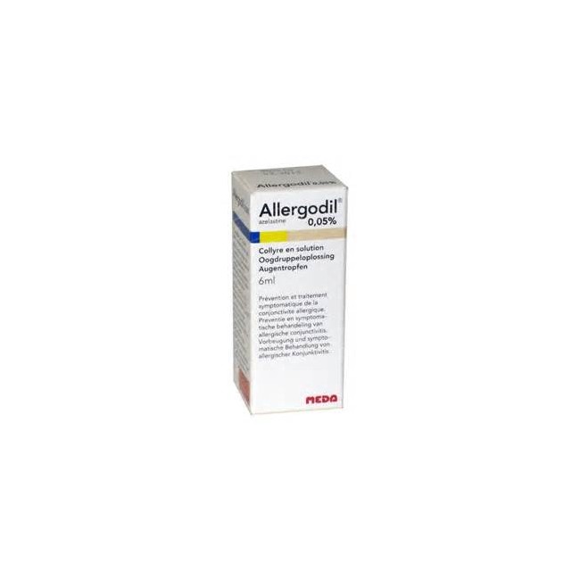 Cooper Consumer Health Bv Allergodil 0,5 Mg/ml Collirio, Soluzione Azelastina Cloridrato Cooper Consumer Health Bv Allergodil 0,5 Mg/ml Collirio, Soluzione Azelastina Cloridrato