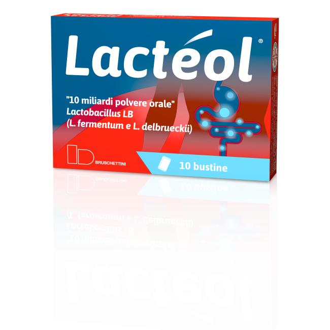 Bruschettini Lacteol® 10 Miliardi Polvere Orale E 5 Miliardi Capsule Rigide Bruschettini Lacteol® 10 Miliardi Polvere Orale E 5 Miliardi Capsule Rigide