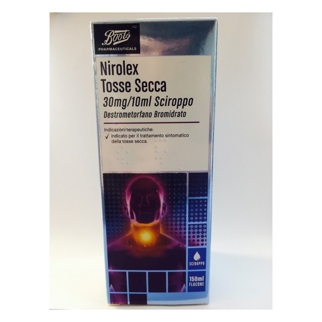 Almus Nirolex Tosse Secca 30 Mg/10 Ml Sciroppo Almus Nirolex Tosse Secca 30 Mg/10 Ml Sciroppo