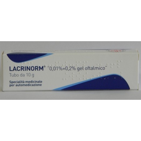 Farmigea Lacrinorm® “0,01%+0,2% Gel Oftalmico” Tubo 10 G Farmigea Lacrinorm® “0,01%+0,2% Gel Oftalmico” Tubo 10 G