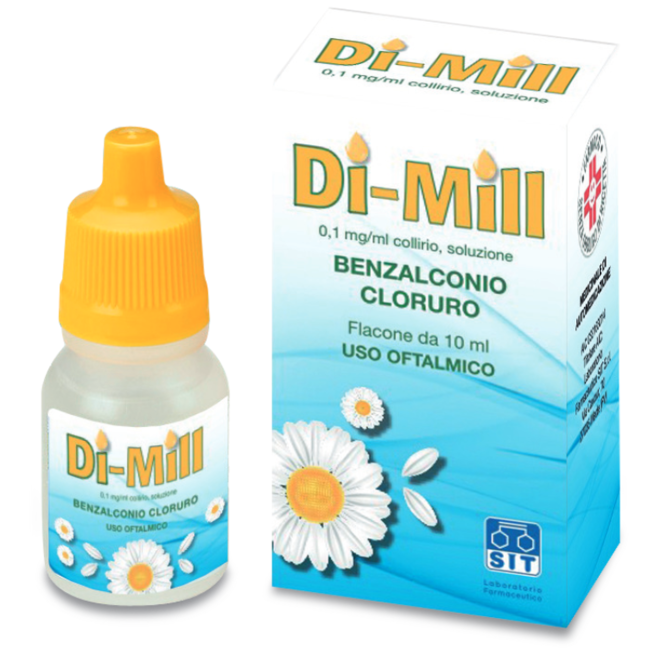 Sit Laboratorio Farmaceutico Di Mill 0,1 Mg/ml Collirio, Soluzione Benzalconio Cloruro Sit Laboratorio Farmaceutico Di Mill 0,1 Mg/ml Collirio, Soluzione Benzalconio Cloruro