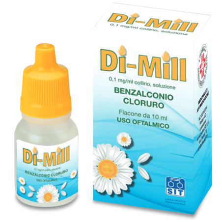 Sit Laboratorio Farmaceutico Di Mill 0,1 Mg/ml Collirio, Soluzione Benzalconio Cloruro Sit Laboratorio Farmaceutico Di Mill 0,1 Mg/ml Collirio, Soluzione Benzalconio Cloruro