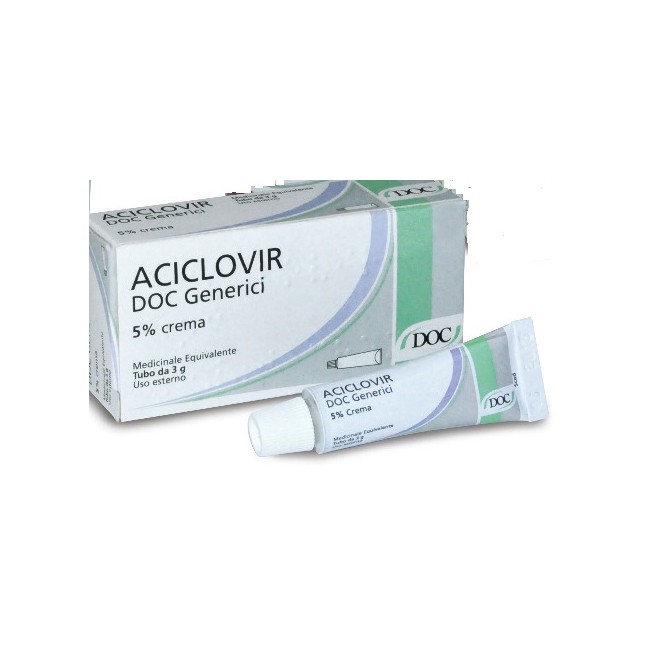 Aciclovir Doc Generici 5% Cremamedicinale Equivalente Aciclovir Doc Generici 5% Cremamedicinale Equivalente