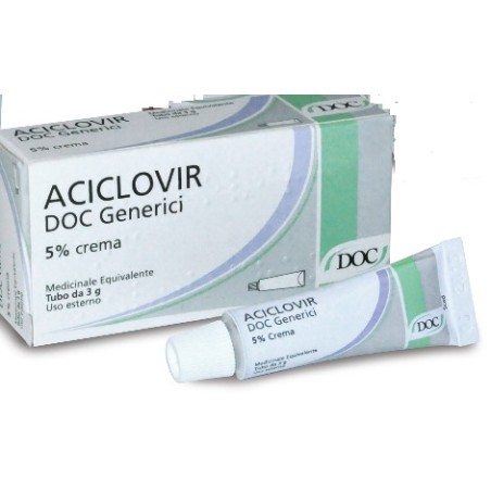 Aciclovir Doc Generici 5% Cremamedicinale Equivalente Aciclovir Doc Generici 5% Cremamedicinale Equivalente