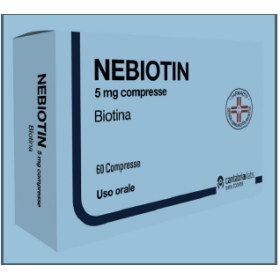 Difa Cooper Nebiotin 5 Mg Compresse Biotina