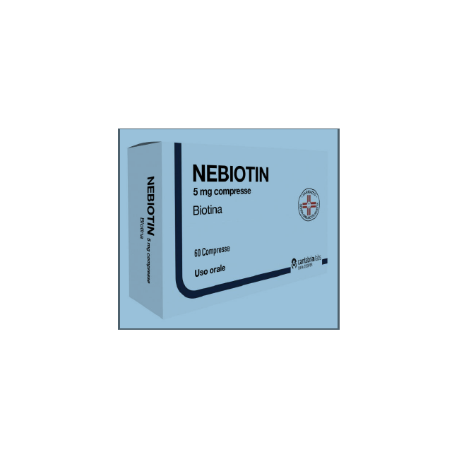 Difa Cooper Nebiotin 5 Mg Compresse Biotina Difa Cooper Nebiotin 5 Mg Compresse Biotina