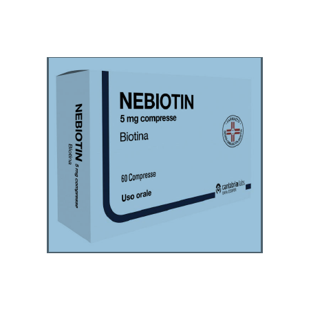 Difa Cooper Nebiotin 5 Mg Compresse Biotina Difa Cooper Nebiotin 5 Mg Compresse Biotina