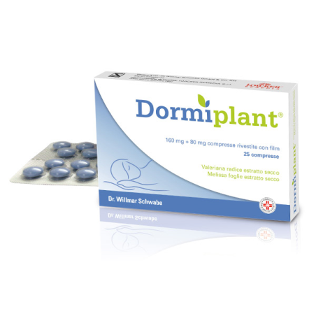 Schwabe Pharma Dormiplant 160 Mg + 80 Mg Compresse Rivestite Valeriana Officinalis L.s.l. Radice Estratto Secco, Melissa Officin