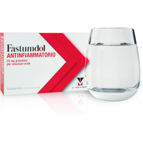 Menarini Fastumdol Antinfiammatorio 25 Mg Granulato Per Soluzione Orale Dexketoprofene
