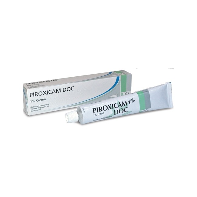 Doc Generici Piroxicam Doc 1% Crema Medicinale Equivalente Doc Generici Piroxicam Doc 1% Crema Medicinale Equivalente