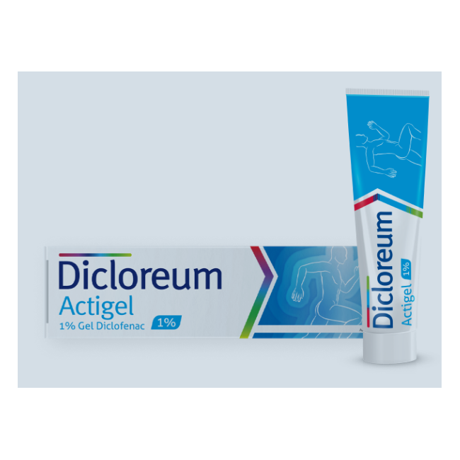 Alfasigma Dicloreum Actigel 1% Gel Diclofenac Alfasigma Dicloreum Actigel 1% Gel Diclofenac
