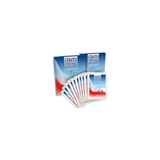 Fidia Farmaceutici Itami 140 Mg Cerotto Medicato Diclofenac Sodico Medicinale Equivalente Fidia Farmaceutici Itami 140 Mg Cerotto Medicato Diclofenac Sodico Medicinale Equivalente