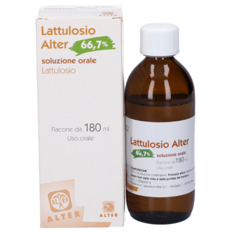 Laboratori Alter Lattulosio Alter 66,7% Soluzione Orale Lattulosio Laboratori Alter Lattulosio Alter 66,7% Soluzione Orale Lattulosio
