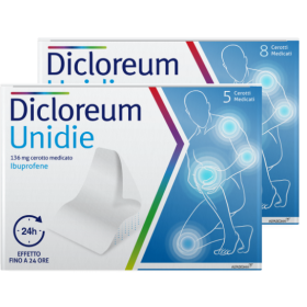 Alfasigma Dicloreum Unidie 136 Mg Cerotto Medicato Ibuprofene