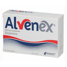 Dymalife Pharmaceutical Alvenex 450 Mg Compresse Alvenex 450 Mg Polvere Per Sospensione Orale Diosmina
