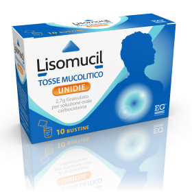 Eg Eurogenerici Lisomucil Tosse Mucolitico Unidie 2,7 G Granulato Per Soluzione Orale Carbocisteina Medicinale Equivalente