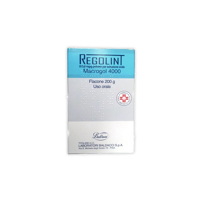 Laboratori Baldacci Regolint 973,6 Mg/g Polvere Per Soluzione Orale Macrogol 4000 Laboratori Baldacci Regolint 973,6 Mg/g Polvere Per Soluzione Orale Macrogol 4000