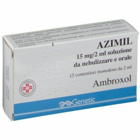 Genetic Azimil 15 Mg/2 Ml Soluzione Da Nebulizzare E Orale Azimil 15 Mg/5 Ml Sciroppo In Contenitore Monodose Azimil 15 Mg/5 Ml