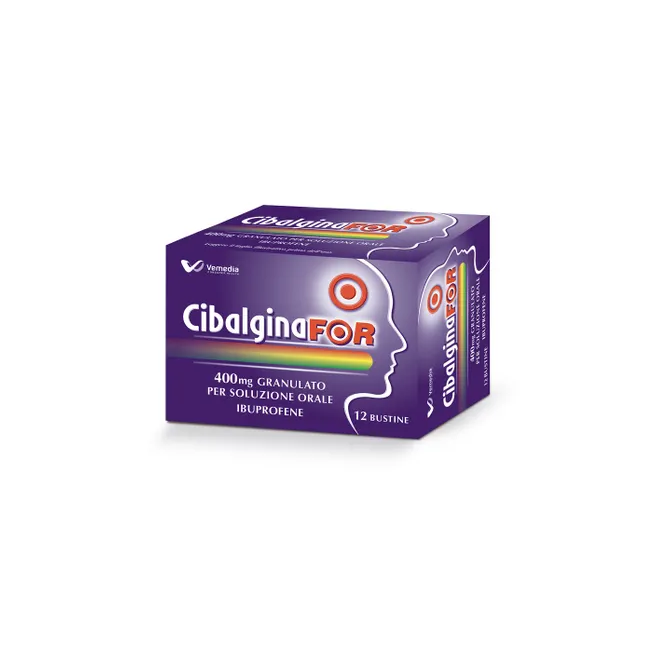 Vemedia Cibalginafor 400 Mg Granulato Per Soluzione Orale In Bustina Ibuprofene Vemedia Cibalginafor 400 Mg Granulato Per Soluzione Orale In Bustina Ibuprofene