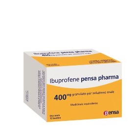 Towa Pharmaceutical Ibuprofene Pensa Pharma 400 Mg Granulato Per Soluzione Orale Ibuprofene Medicinale Equivalente