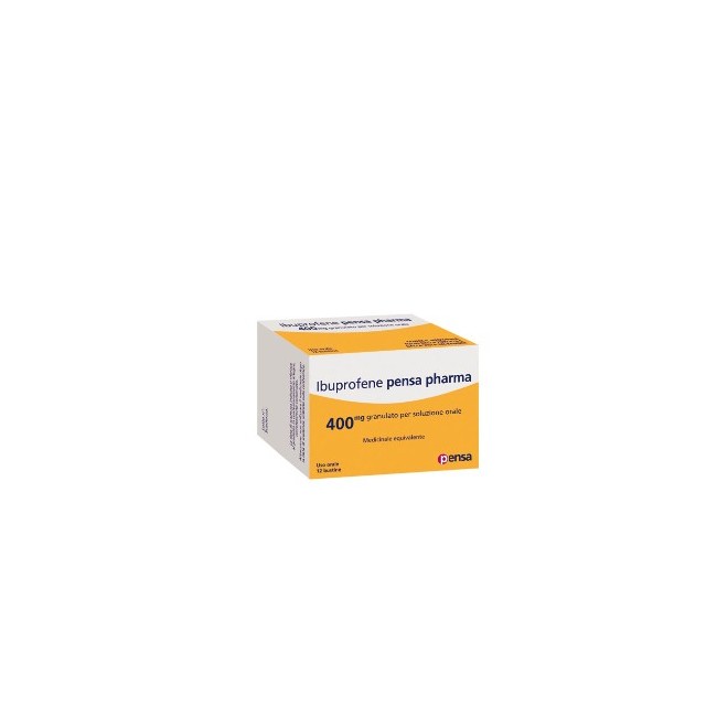Towa Pharmaceutical Ibuprofene Pensa Pharma 400 Mg Granulato Per Soluzione Orale Ibuprofene Medicinale Equivalente