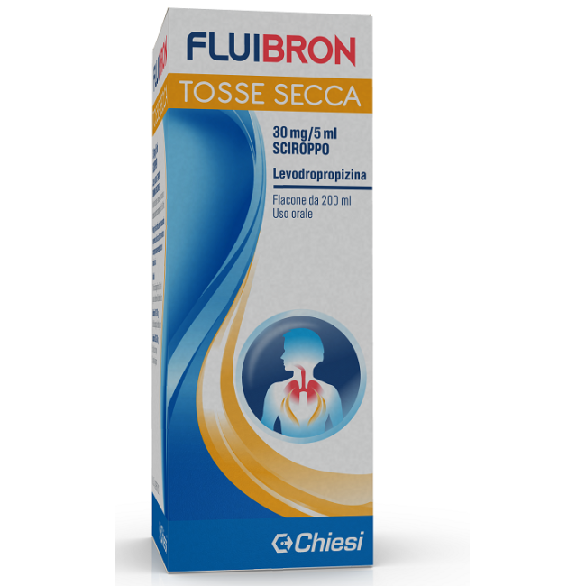 Chiesi Farmaceutici Fluibron Tosse Secca 30 Mg/5 Ml Sciroppo Levodropropizina