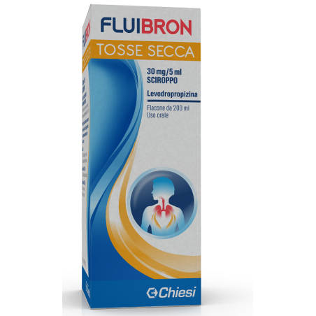 Chiesi Farmaceutici Fluibron Tosse Secca 30 Mg/5 Ml Sciroppo Levodropropizina