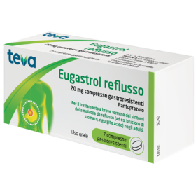 Ratiopharm Eugastrol Reflusso 20 Mg Compresse Gastroresistenti Pantoprazolo Medicinale Equivalente